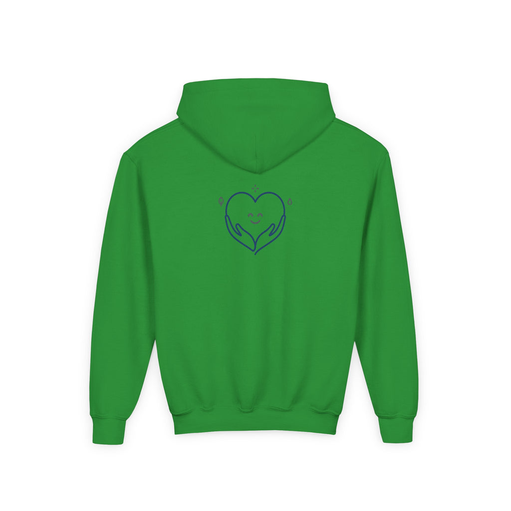 Youth Hoodie – “Kindness Changes Everything” Inspirational Kids Pullover