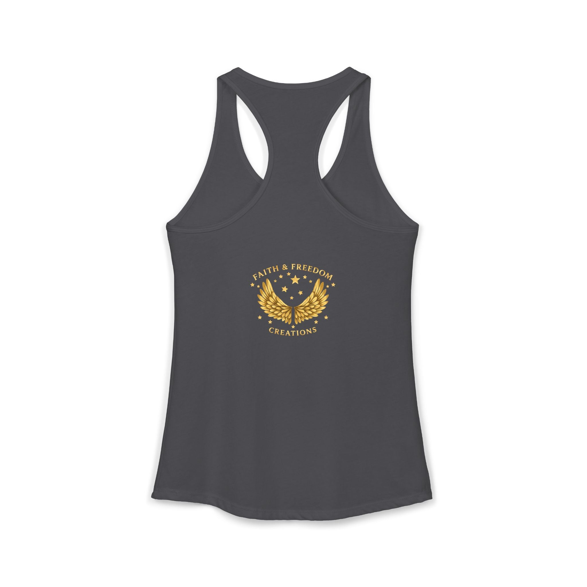 Cherish Loyalty – Women’s Racerback Tank | Inspirational Faith Graphic