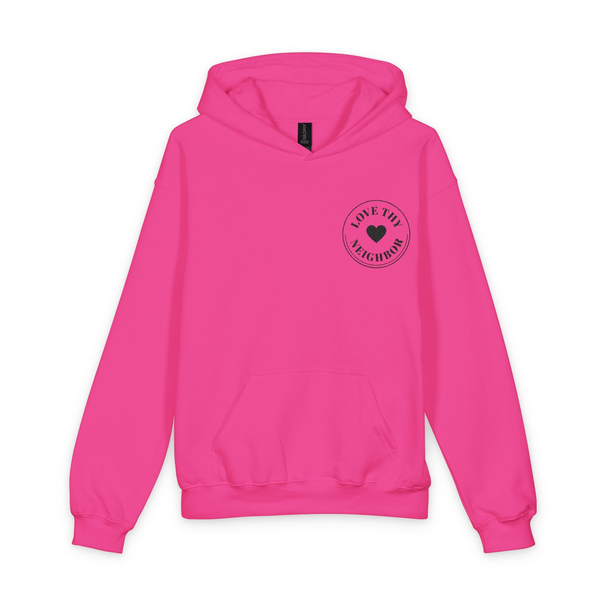 Love Tiny Friendships Youth Hoodie | Heart Logo Kids Hooded Sweatshirt | Cozy Everyday Pullover