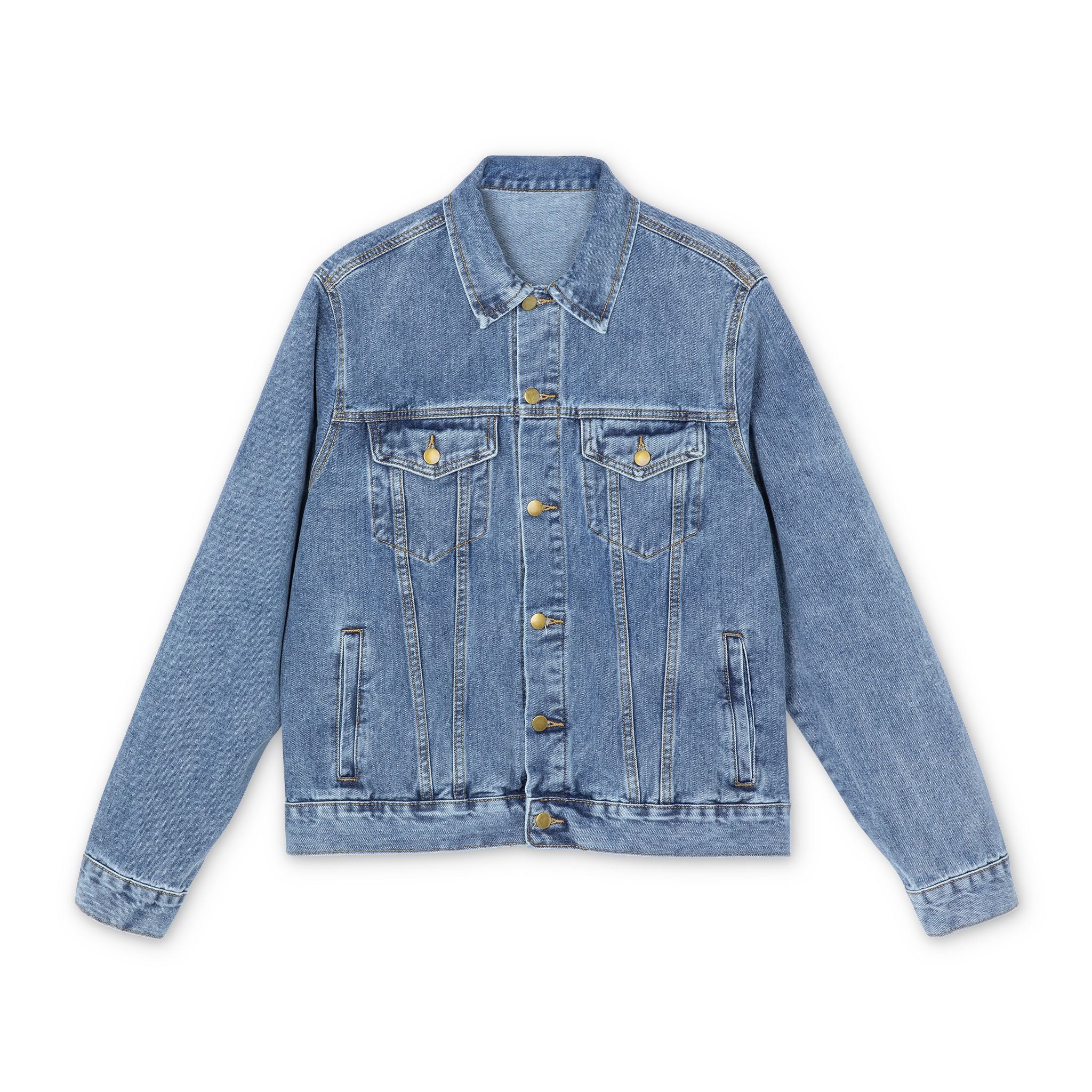Denim Jacket — "Kindness Changes Everything" Back Patch