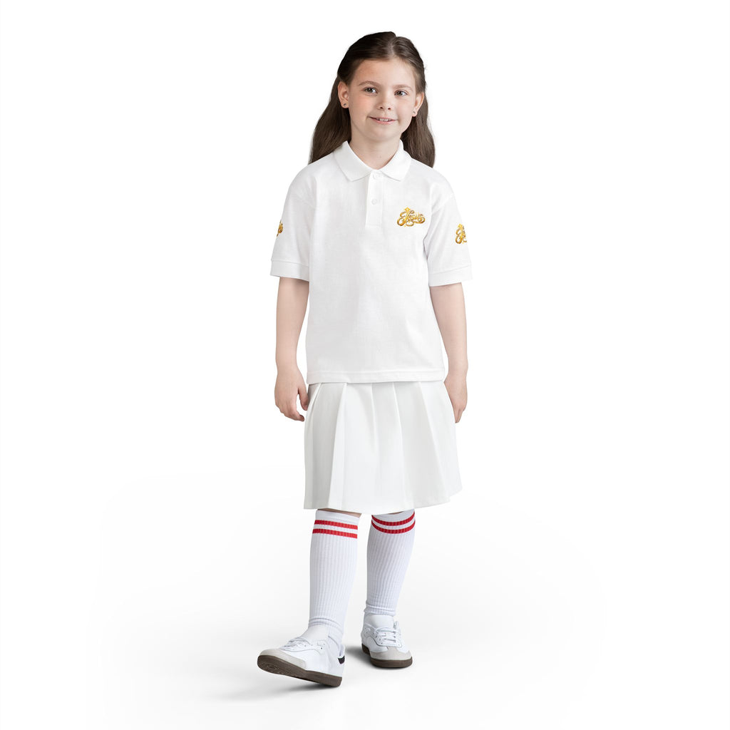Kids Jesus Gold Nugget Polo – Youth Christian Faith Shirt | Church & Dress Casual Polo
