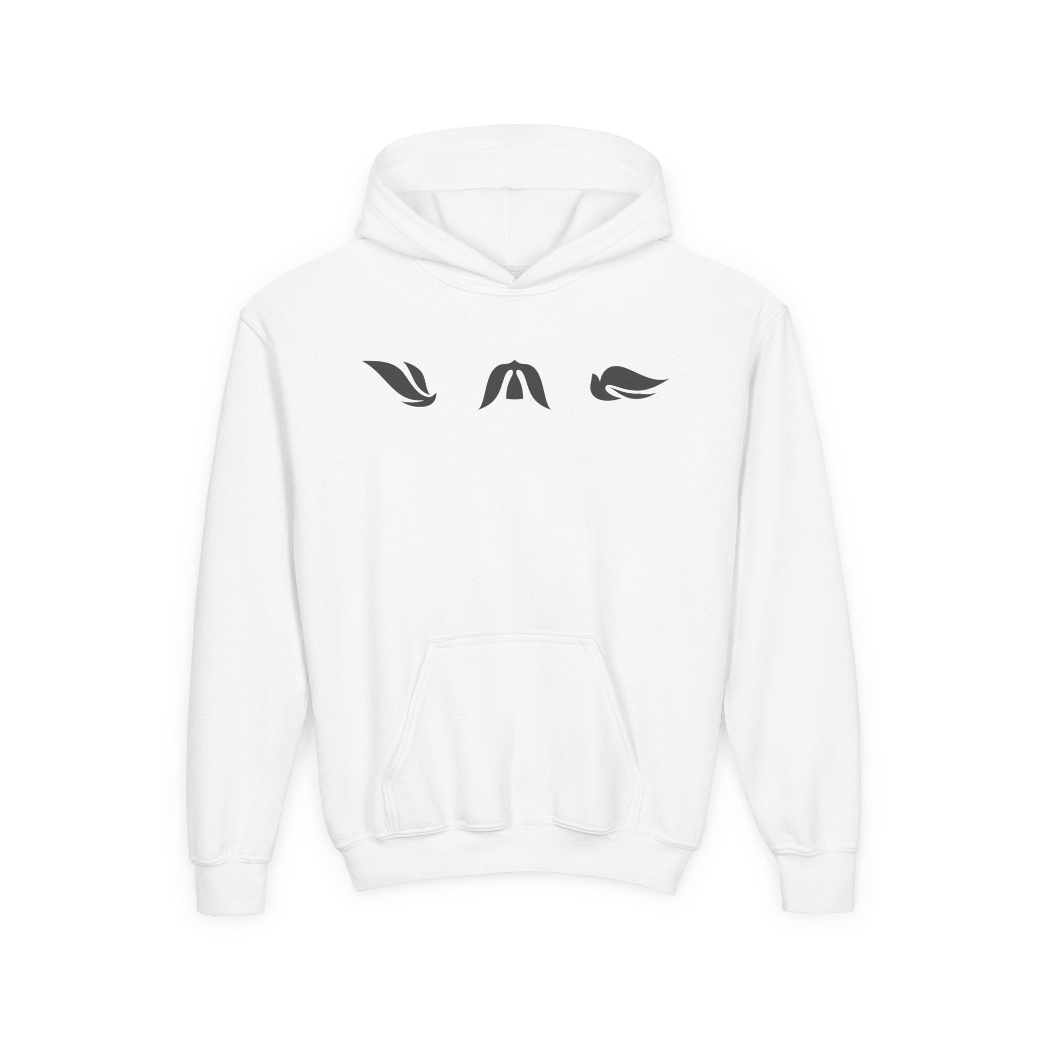 Youth “The Lord is My Light & Salvation” Hoodie – Psalm 27 Christian Kids Sweatshirt