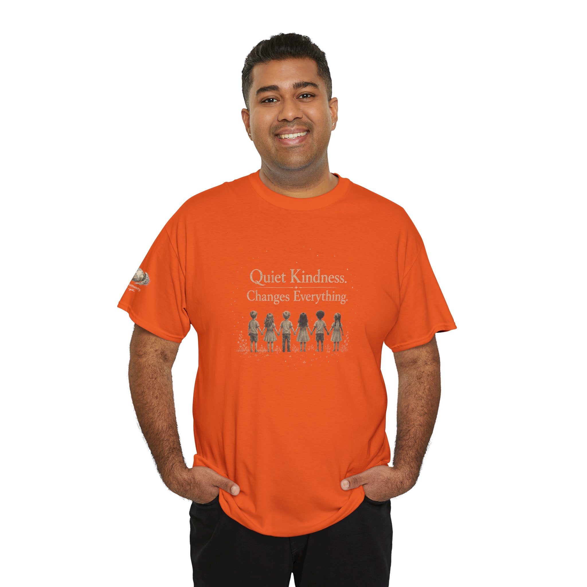 Kindness Graphic Tee – “Quiet Kindness Changes Everything” Inspirational T-Shirt