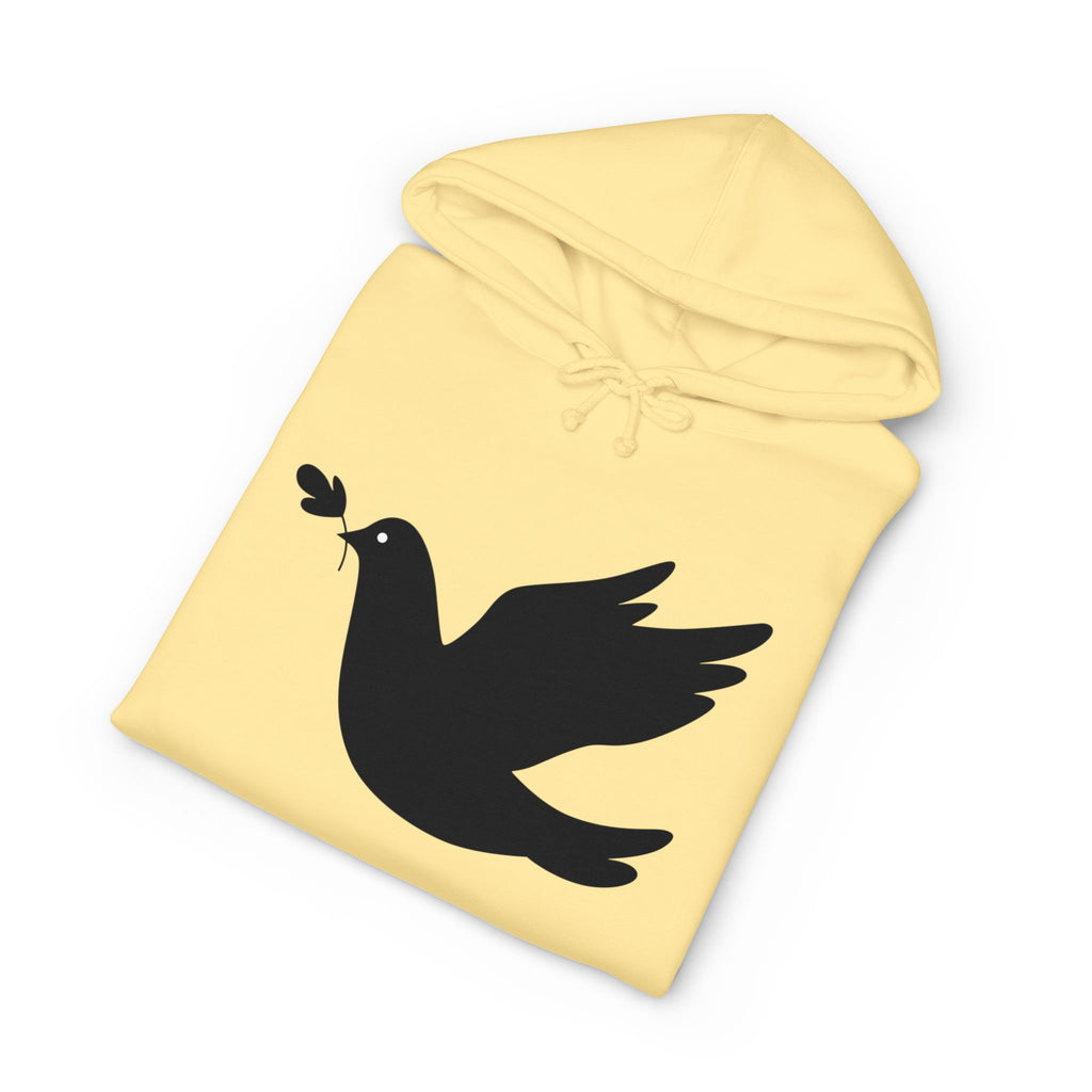 Psalm 27:1 Dove Hoodie – “The Lord is My Light & Salvation” Christian Sweatshirt | Faith Scripture Hoodie