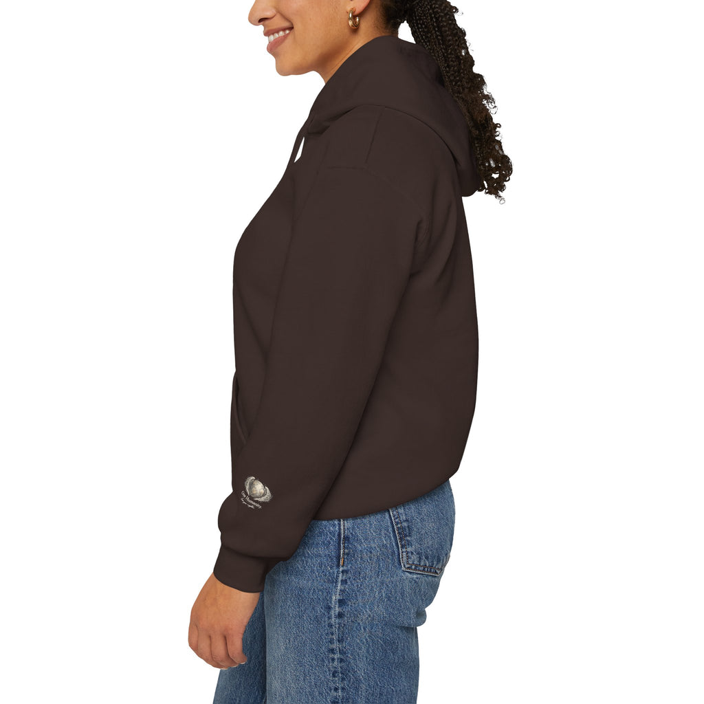 “Love People Anyway” Hoodie – Inspirational Script Graphic Sweatshirt | Compassion Message Pullover