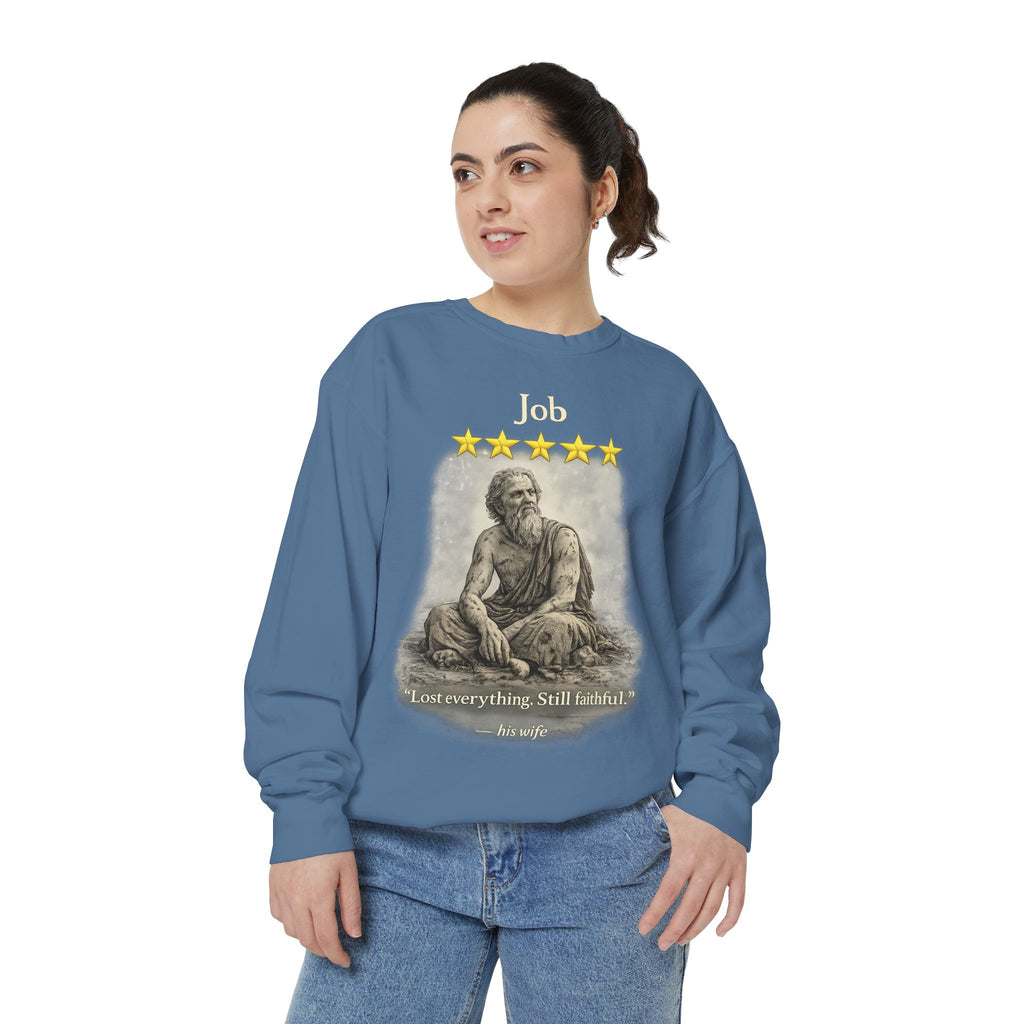 Faithful Through It All Sweatshirt — "I Lost Everything, Still Faithful" Christian Pullover-⭐ Five-Star Faith Series⭐