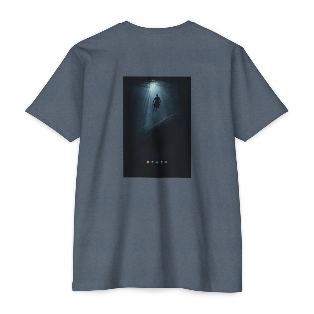 Jonah – Back Print T-Shirt | Atmospheric Deep Sea Graphic – Five-Star Faith Series