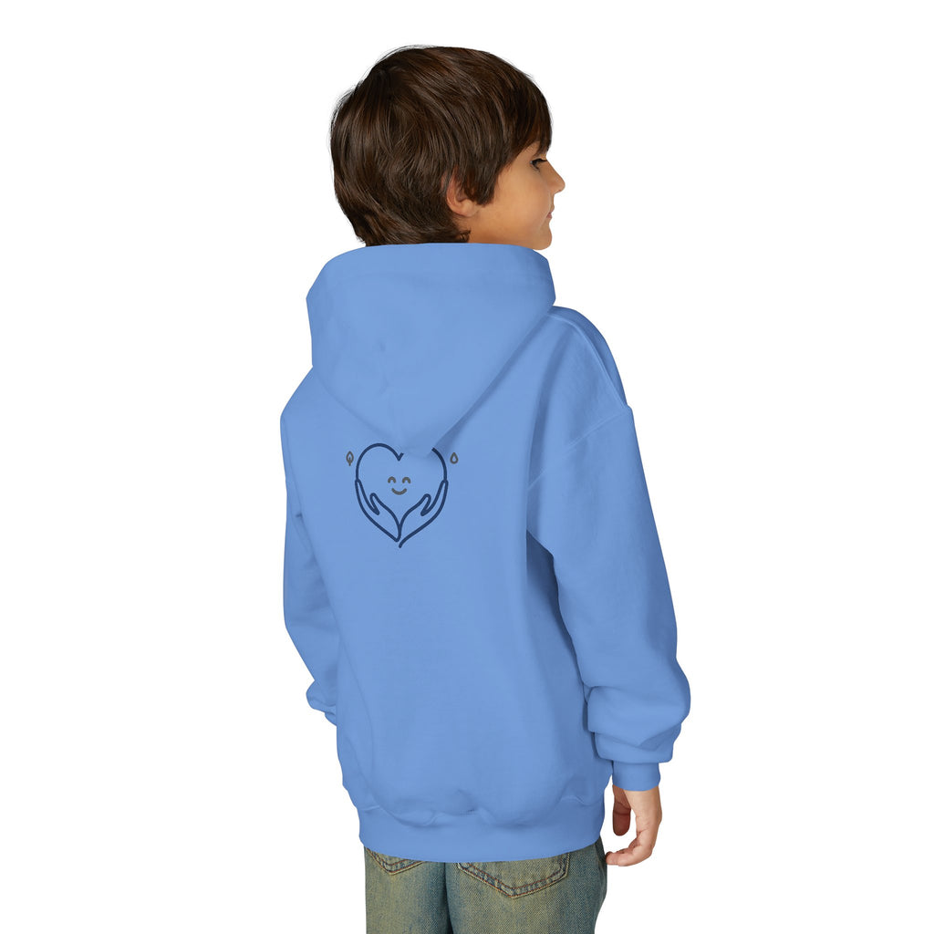 Youth Hoodie – “Kindness Changes Everything” Inspirational Kids Pullover