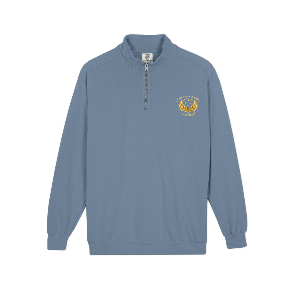 Noah – Quarter-Zip Sweatshirt | “No Room Service — Lots of Rain” Review – Five-Star Faith Series
