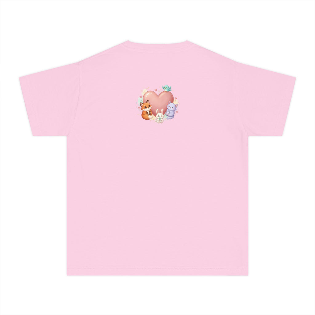 Youth Kindness Changes Everything Tee | Cute Elephant Kids Shirt | Inspirational Children’s Graphic T-Shirt