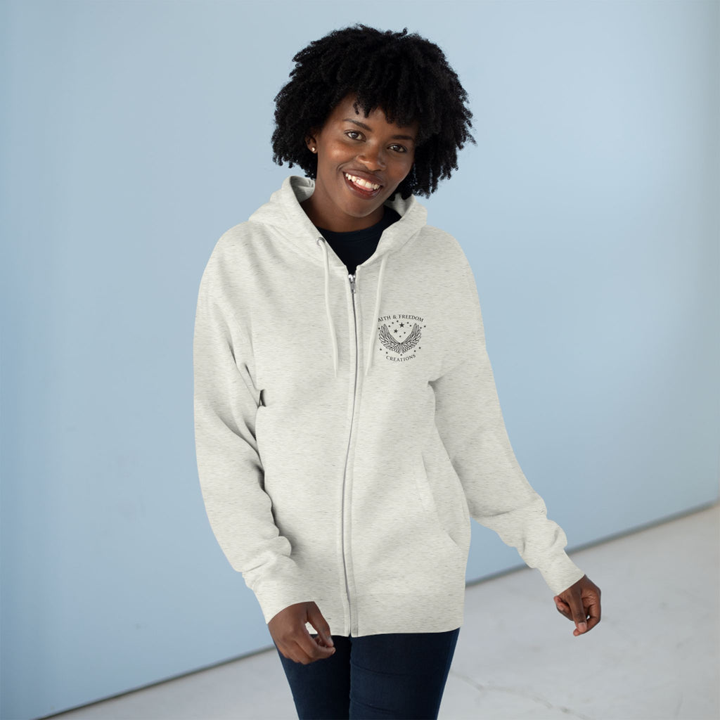 Peter – Zip Hoodie | “Review by Jesus” Vintage Graphic – Five-Star Faith Series