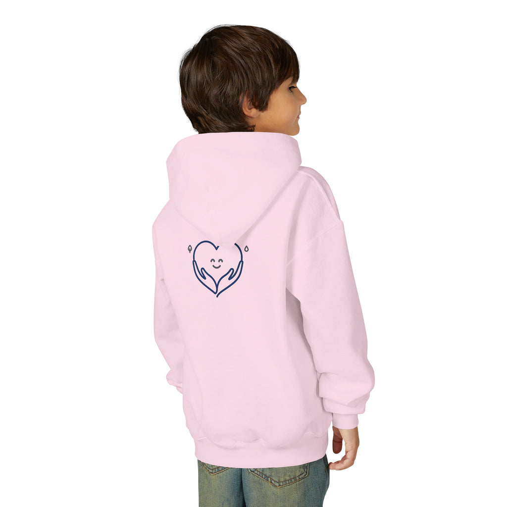 Youth Hoodie – “Kindness Changes Everything” Inspirational Kids Pullover
