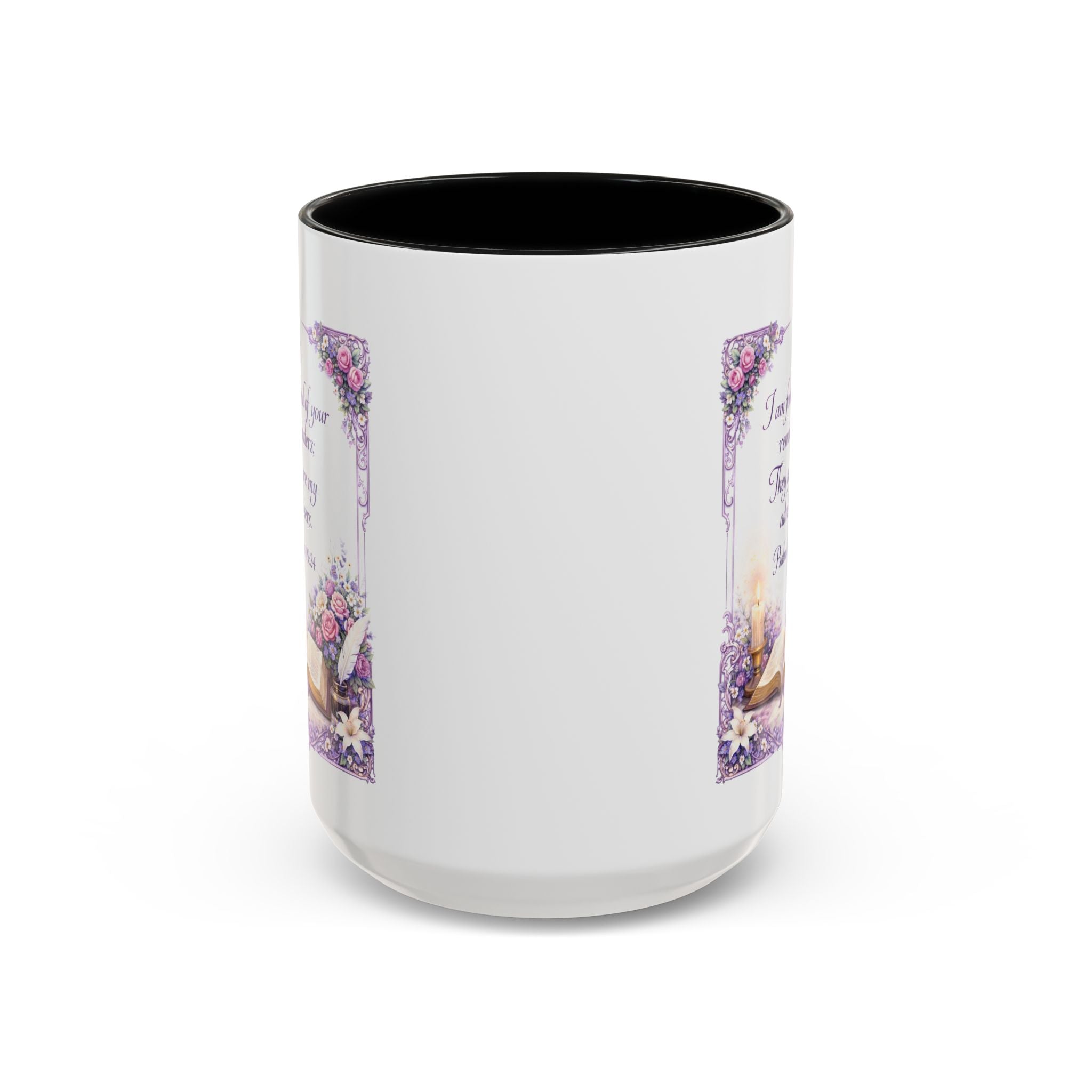 Psalms 119:24 Coffee Mug | I Am Fond of Your Reminders Mug | Inspirational Christian Gift