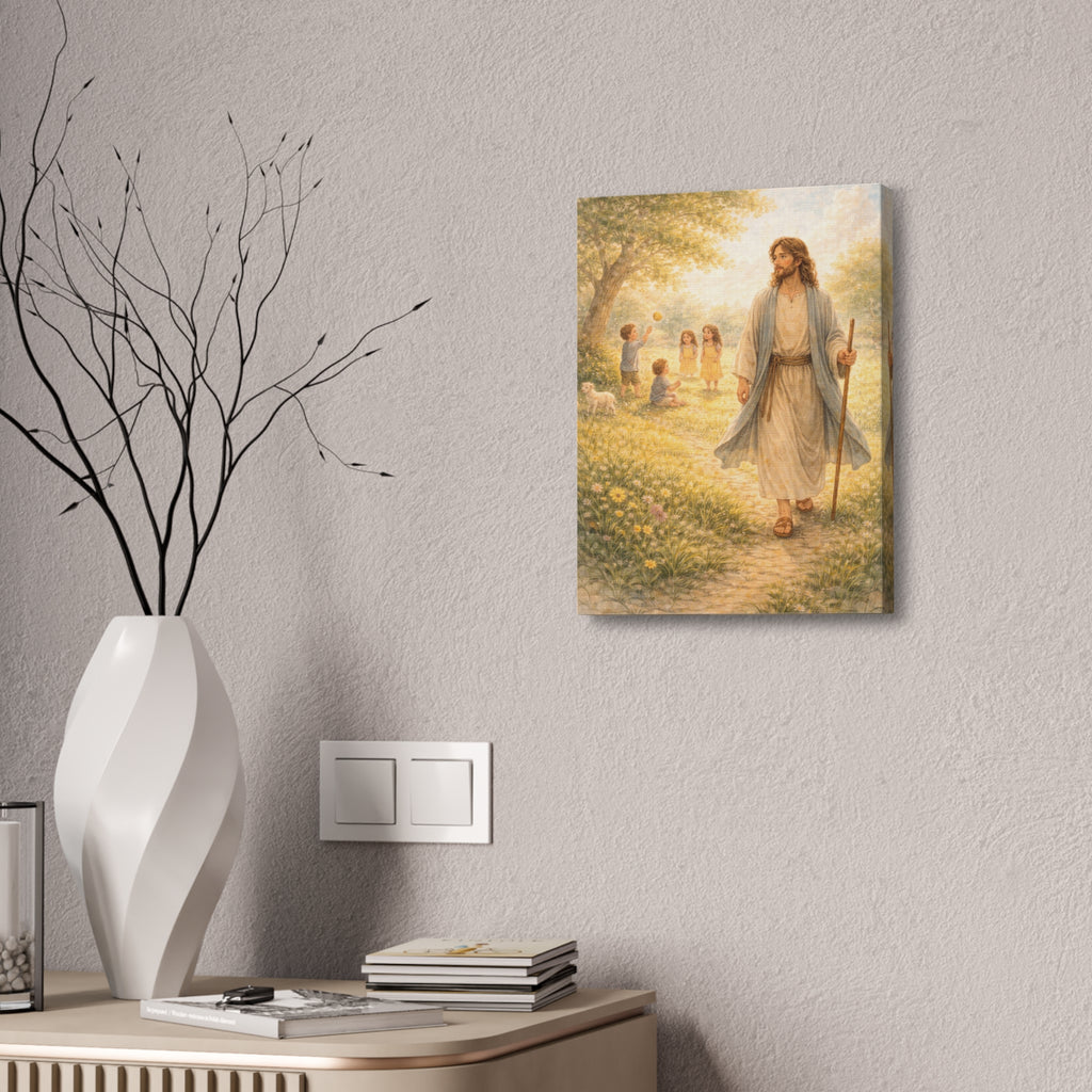 Walking Among Us Canvas — The Good Shepherd (John 10:11)