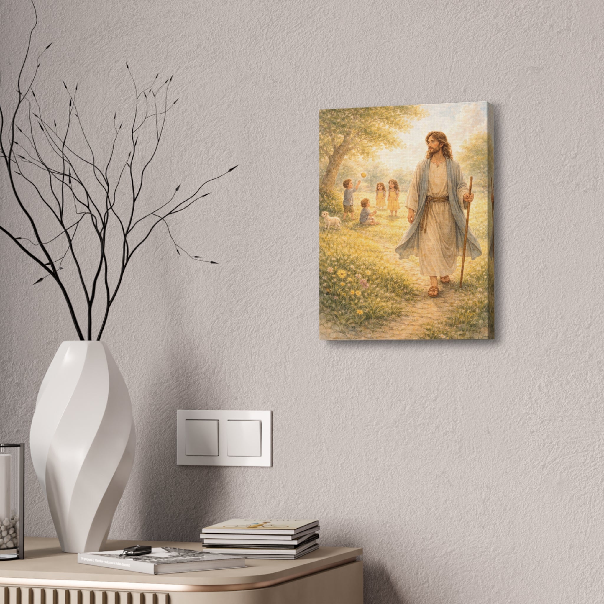 Walking Among Us Canvas — The Good Shepherd (John 10:11)