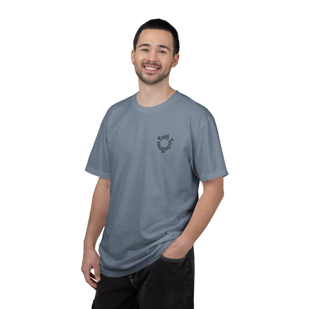 Jesus Loves You Personalized Faith T-Shirt — Custom Back Christian Graphic Tee