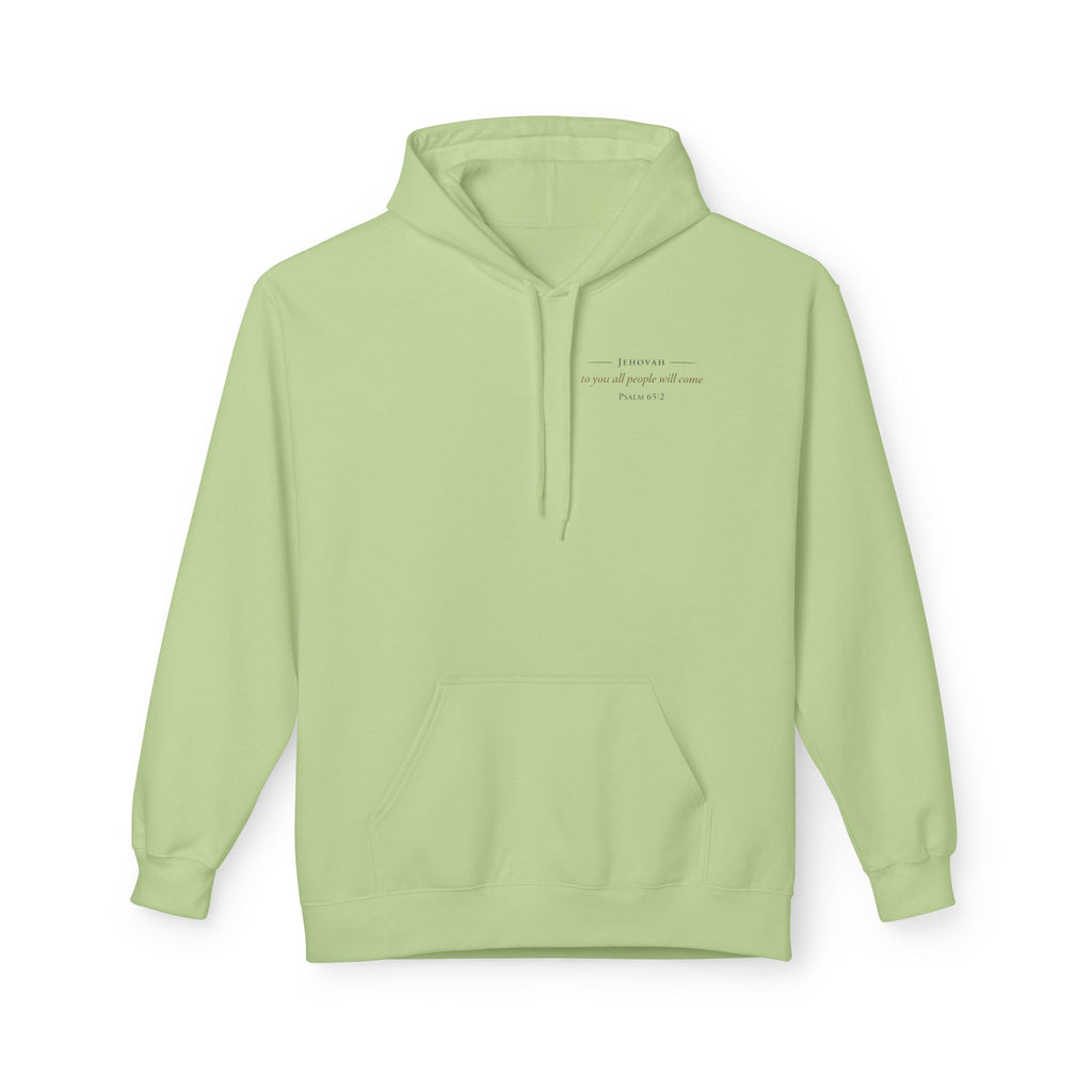 Prayer Hoodie – “O Hearer of Prayer” Psalm 65:2 Christian Pullover | Faith & Freedom Creations