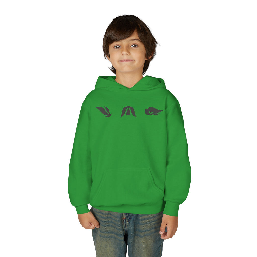 Youth “The Lord is My Light & Salvation” Hoodie – Psalm 27 Christian Kids Sweatshirt