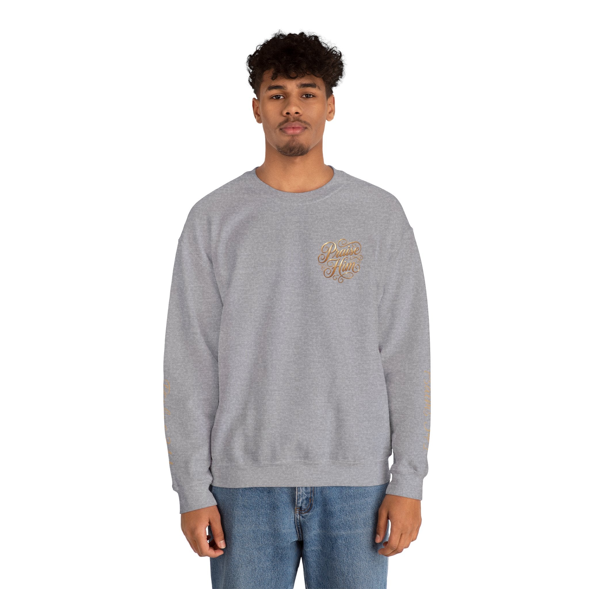 Praise Psalm 150 Sweatshirt | Christian Faith Crewneck Pullover | Inspirational Worship Apparel