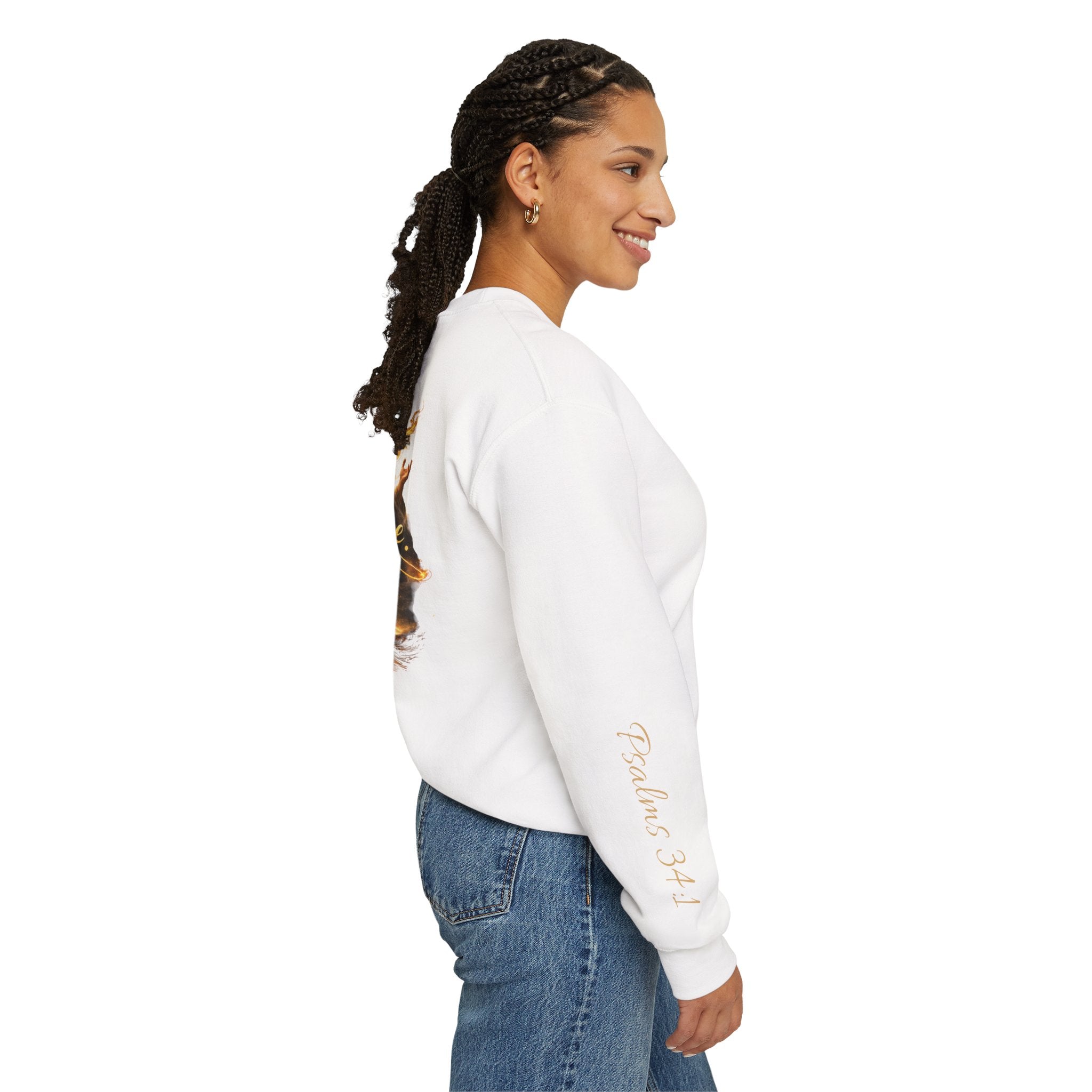 Praise Psalm 150 Sweatshirt | Christian Faith Crewneck Pullover | Inspirational Worship Apparel