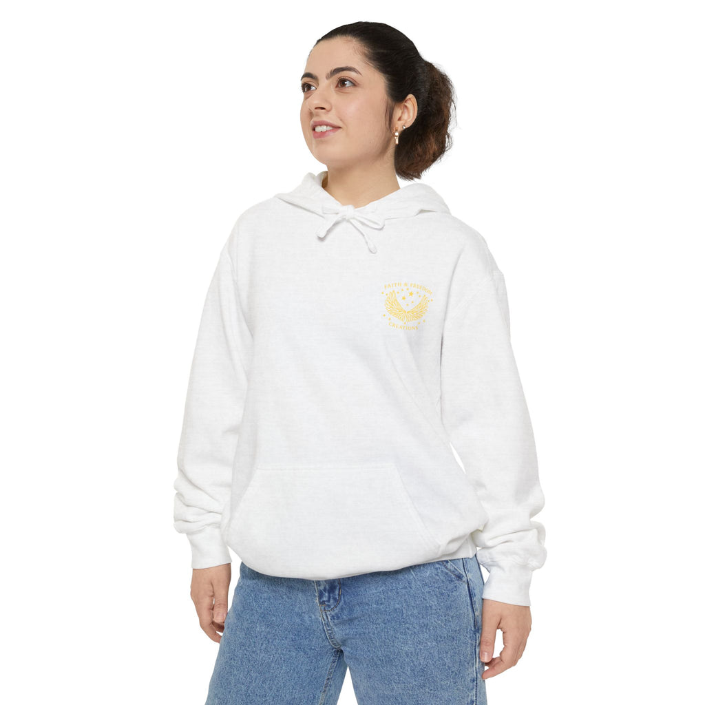 Manna Catering Co. – Hoodie | “Manna Review” Vintage Graphic – Five-Star Faith Series