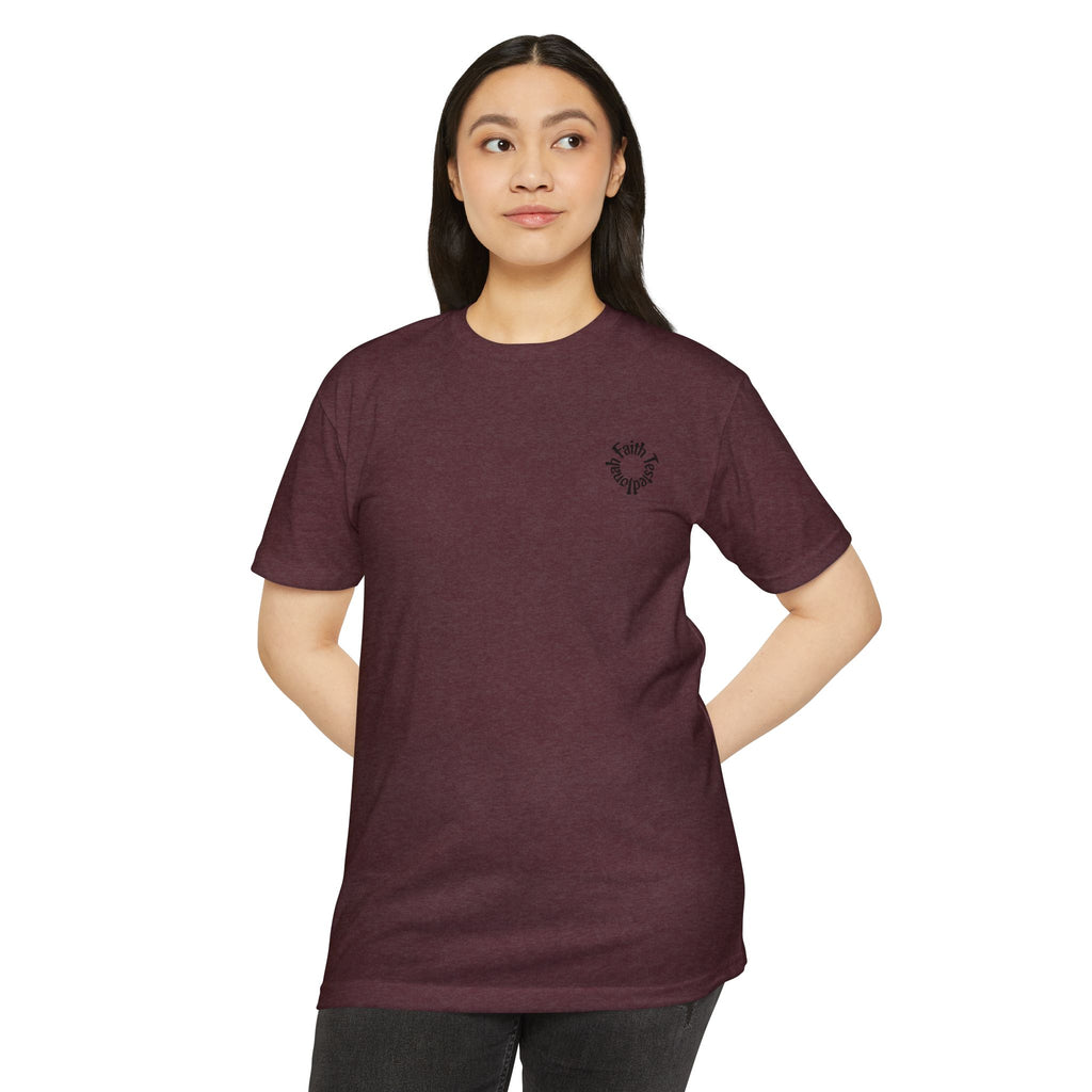 Jonah – Back Print T-Shirt | Atmospheric Deep Sea Graphic – Five-Star Faith Series