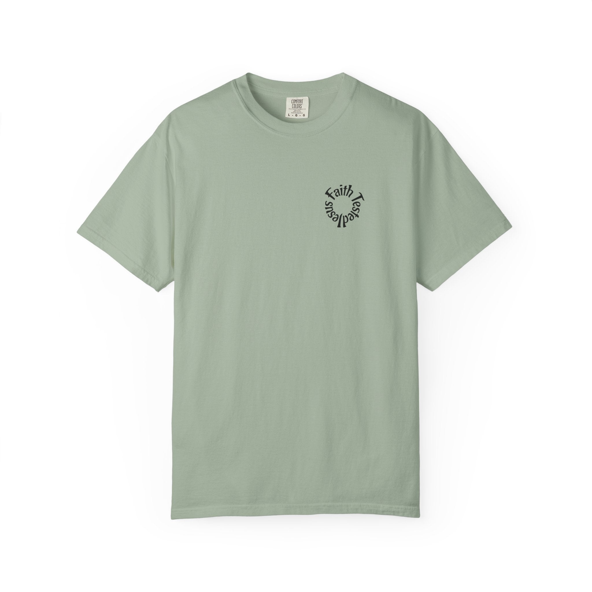 Jesus Loves You Personalized Faith T-Shirt — Custom Back Christian Graphic Tee