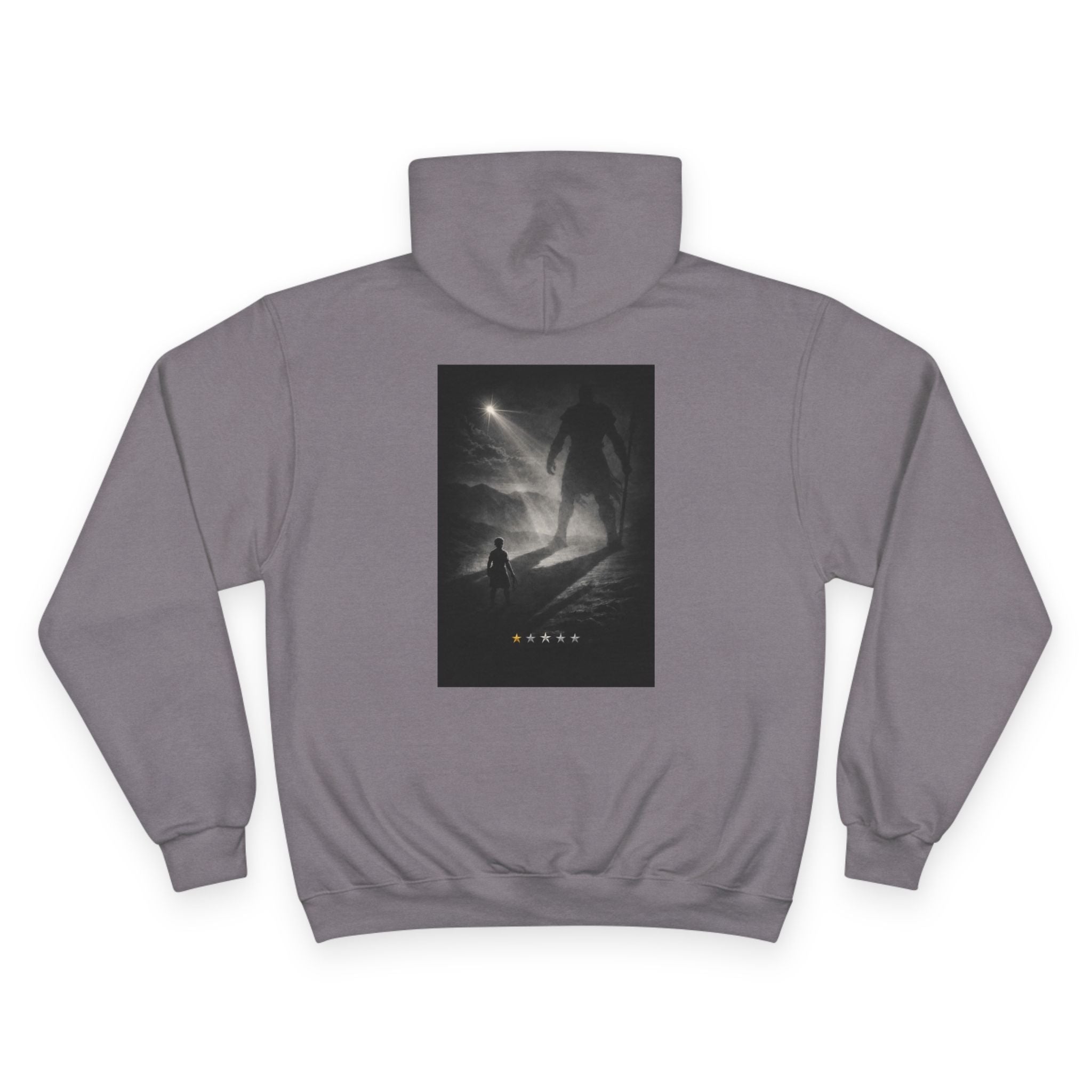 David & Goliath – Champion Hoodie | Giant Graphic – Five-Star Faith Series