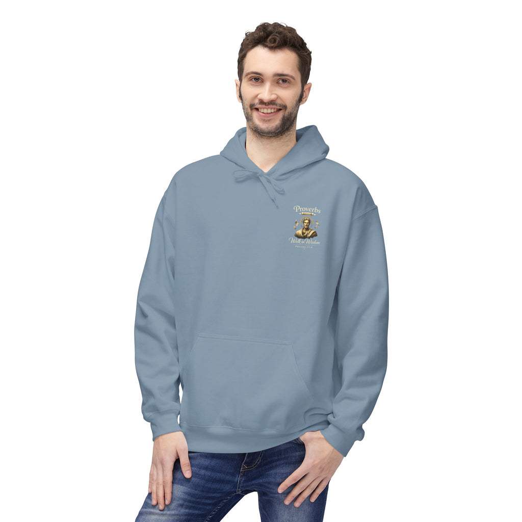 Proverbs “Trust in the Lord” Hoodie – Christian Scripture Pullover | Proverbs 3:5 Faith Sweatshirt