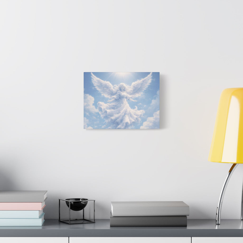 Angel Cloud Canvas — Peaceful Heavenly Angel Wall Art