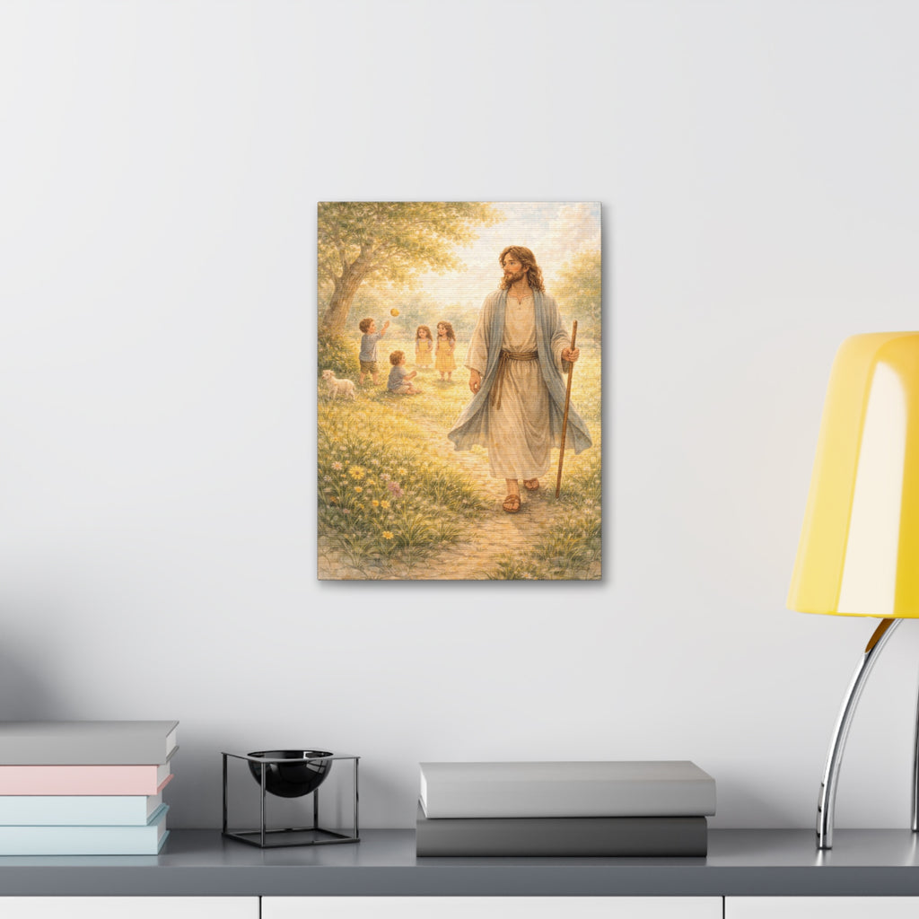 Walking Among Us Canvas — The Good Shepherd (John 10:11)