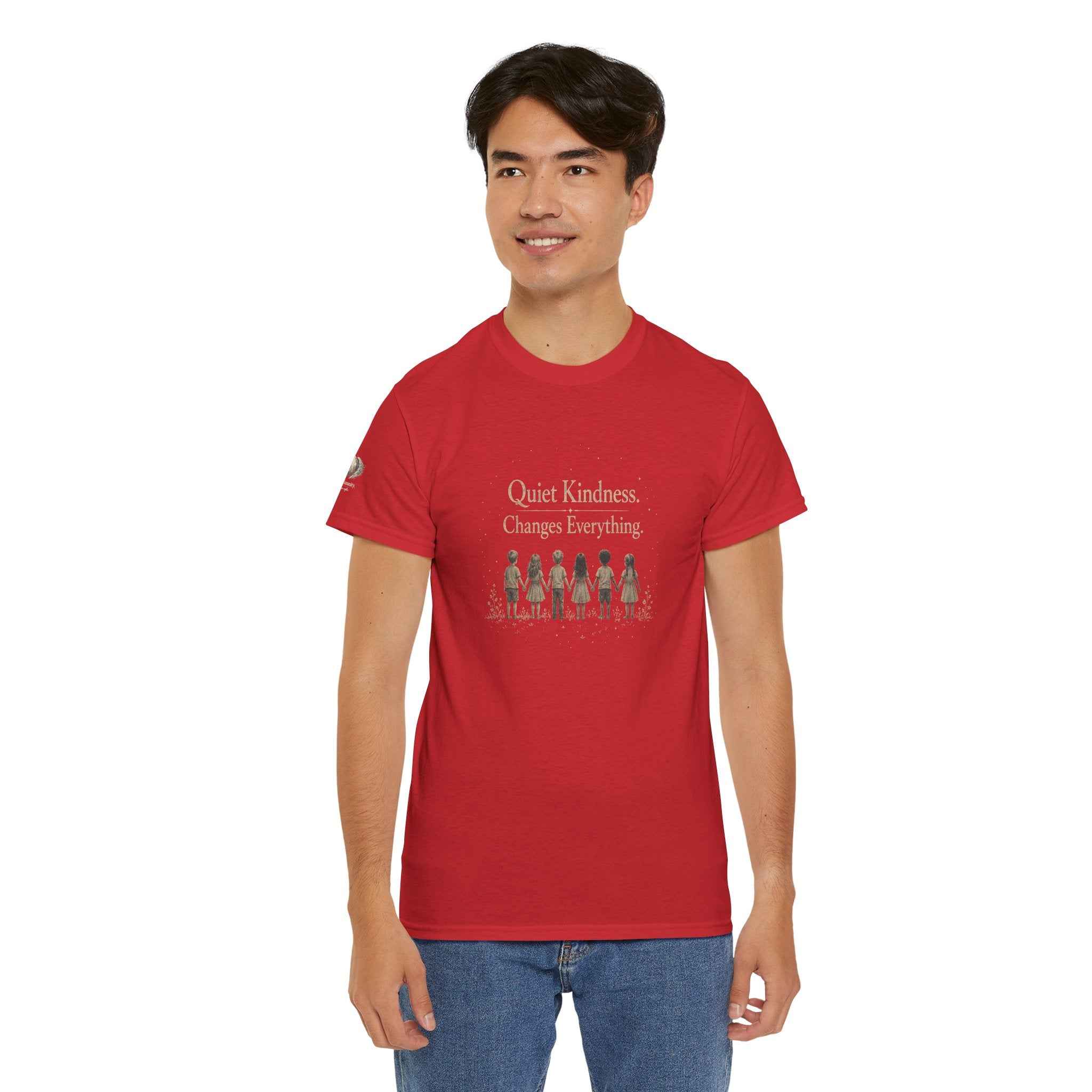 Kindness Graphic Tee – “Quiet Kindness Changes Everything” Inspirational T-Shirt