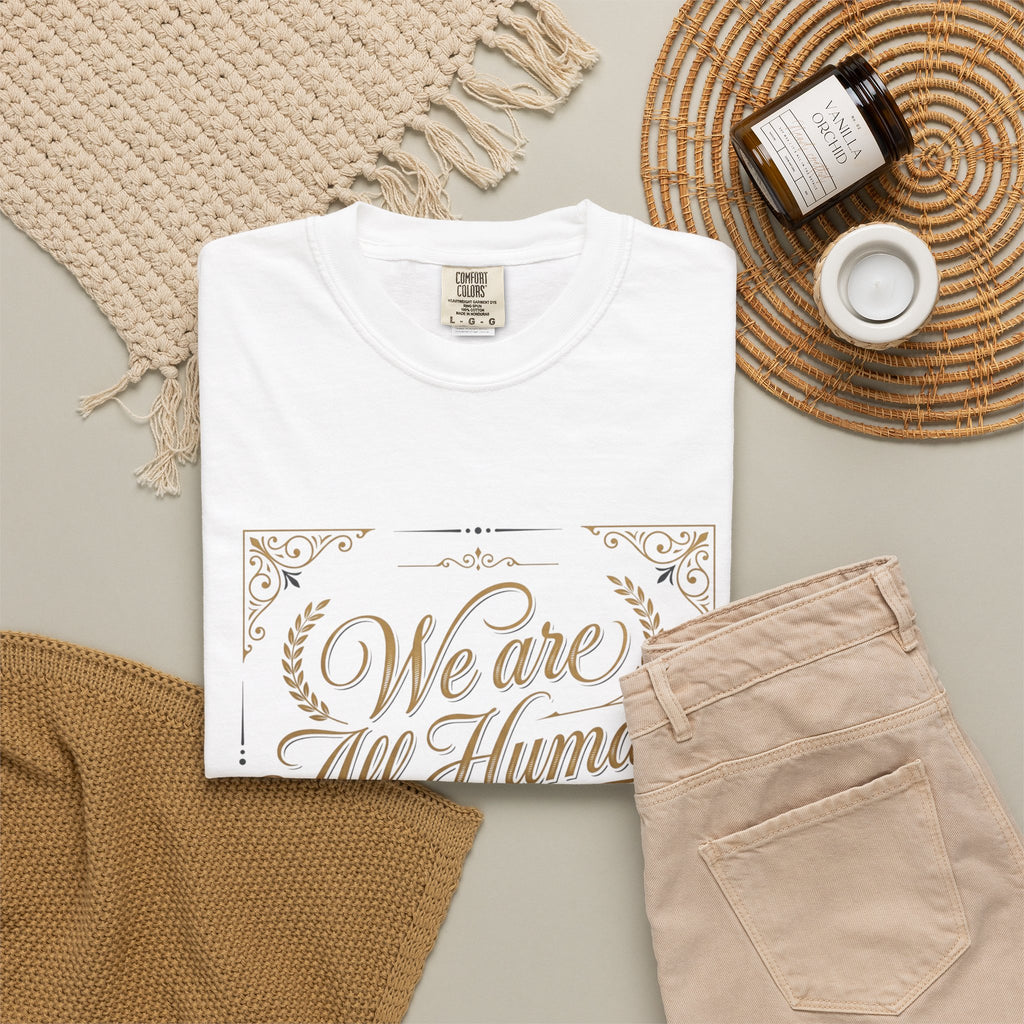 We Are All Human T-Shirt – “Choose Compassion” Inspirational Graphic Tee