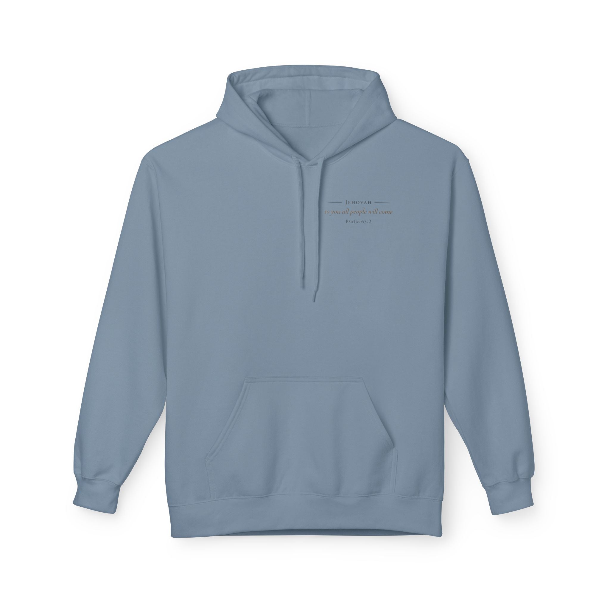 Prayer Hoodie – “O Hearer of Prayer” Psalm 65:2 Christian Pullover | Faith & Freedom Creations
