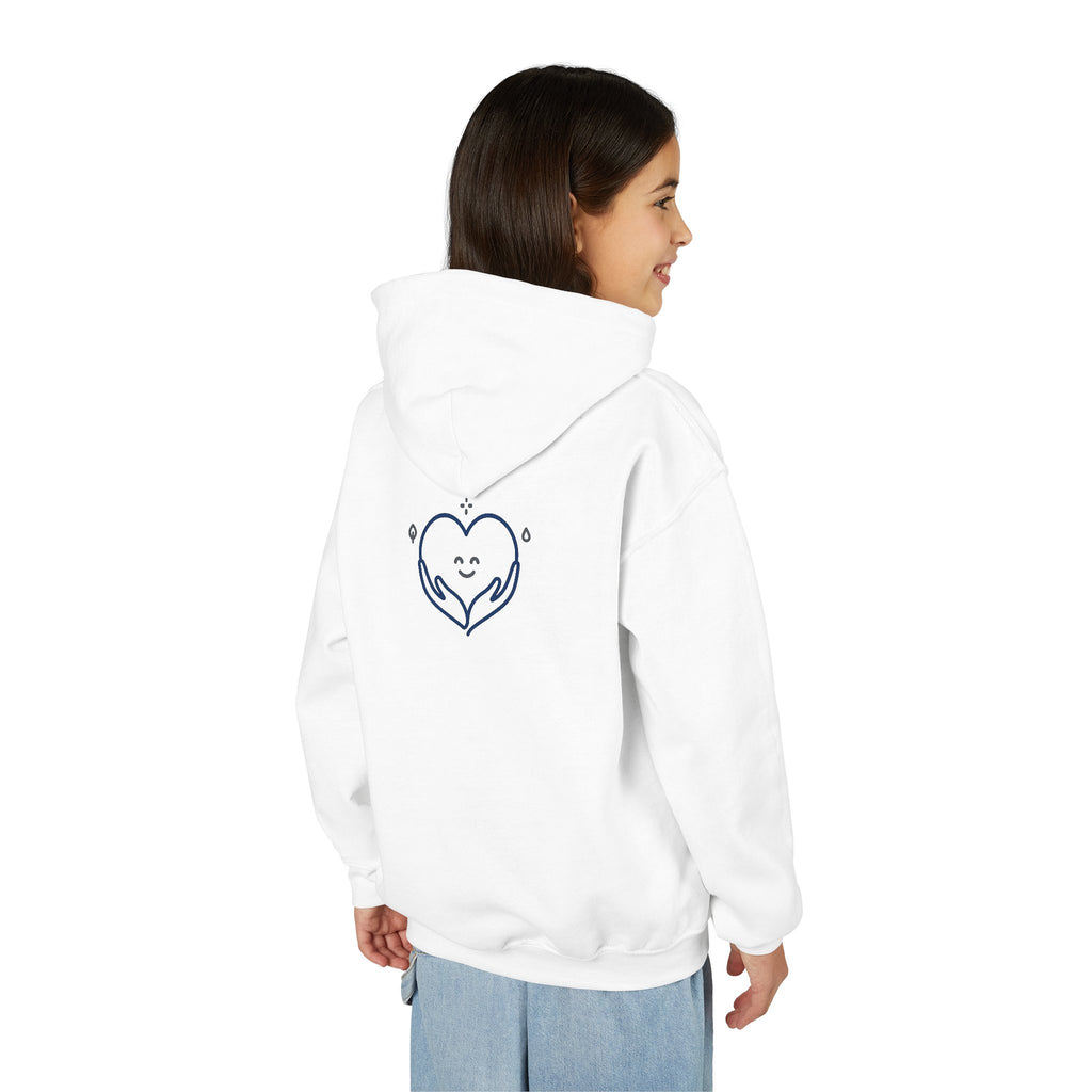 Youth Hoodie – “Kindness Changes Everything” Inspirational Kids Pullover