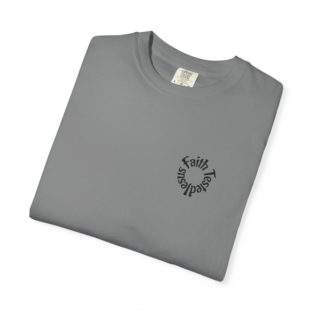 Jesus Loves You Personalized Faith T-Shirt — Custom Back Christian Graphic Tee