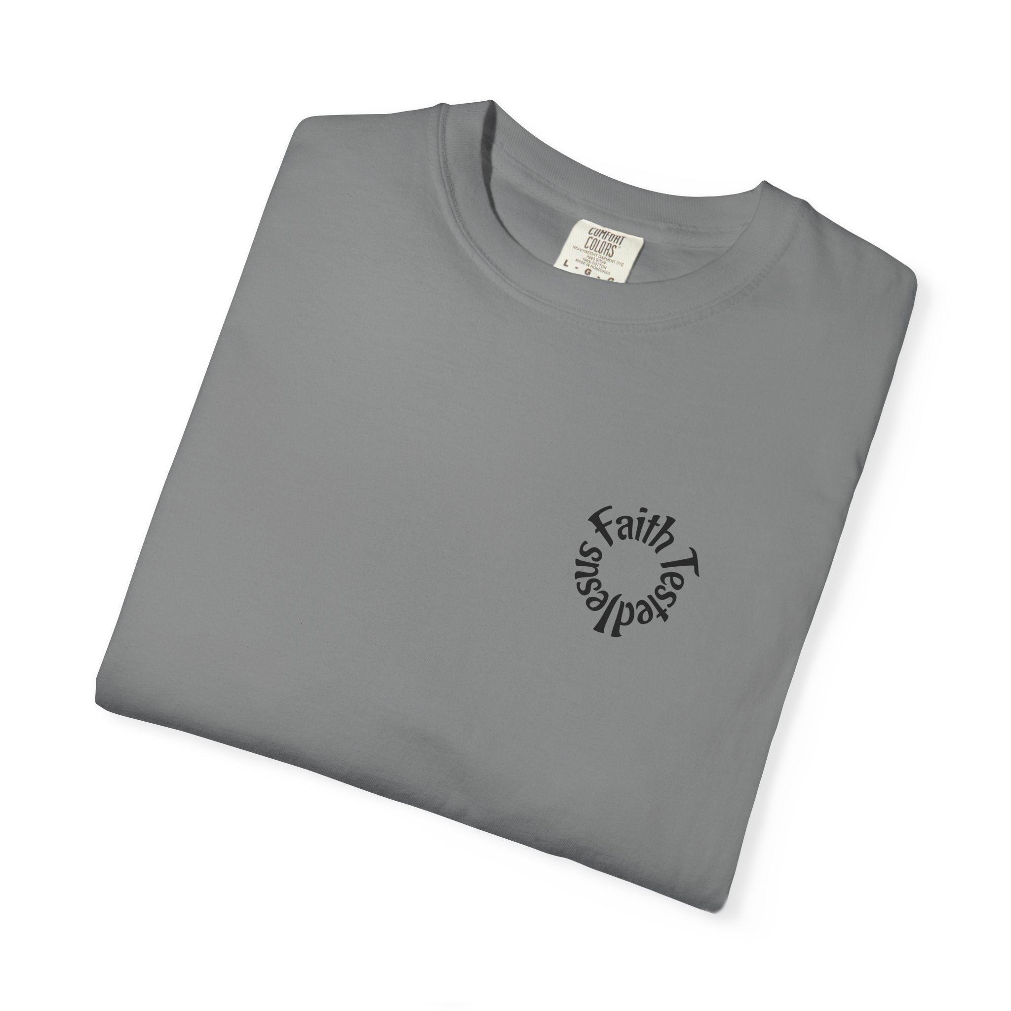 Jesus Loves You Personalized Faith T-Shirt — Custom Back Christian Graphic Tee