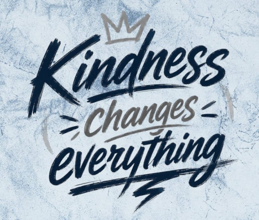 Kindness Changes Everything Tie-Dye T-Shirt – Inspirational Color Blast Graphic Tee