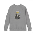 Moses Five-Star Faith Series – Raglan Sweatshirt | “Staff Worked. Sea Moved.” Faith Graphic