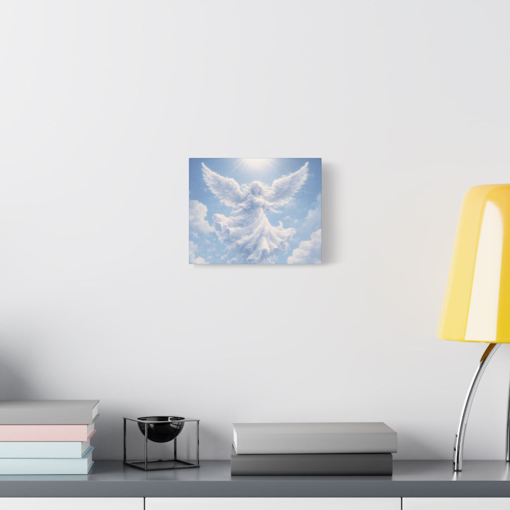 Angel Cloud Canvas — Peaceful Heavenly Angel Wall Art
