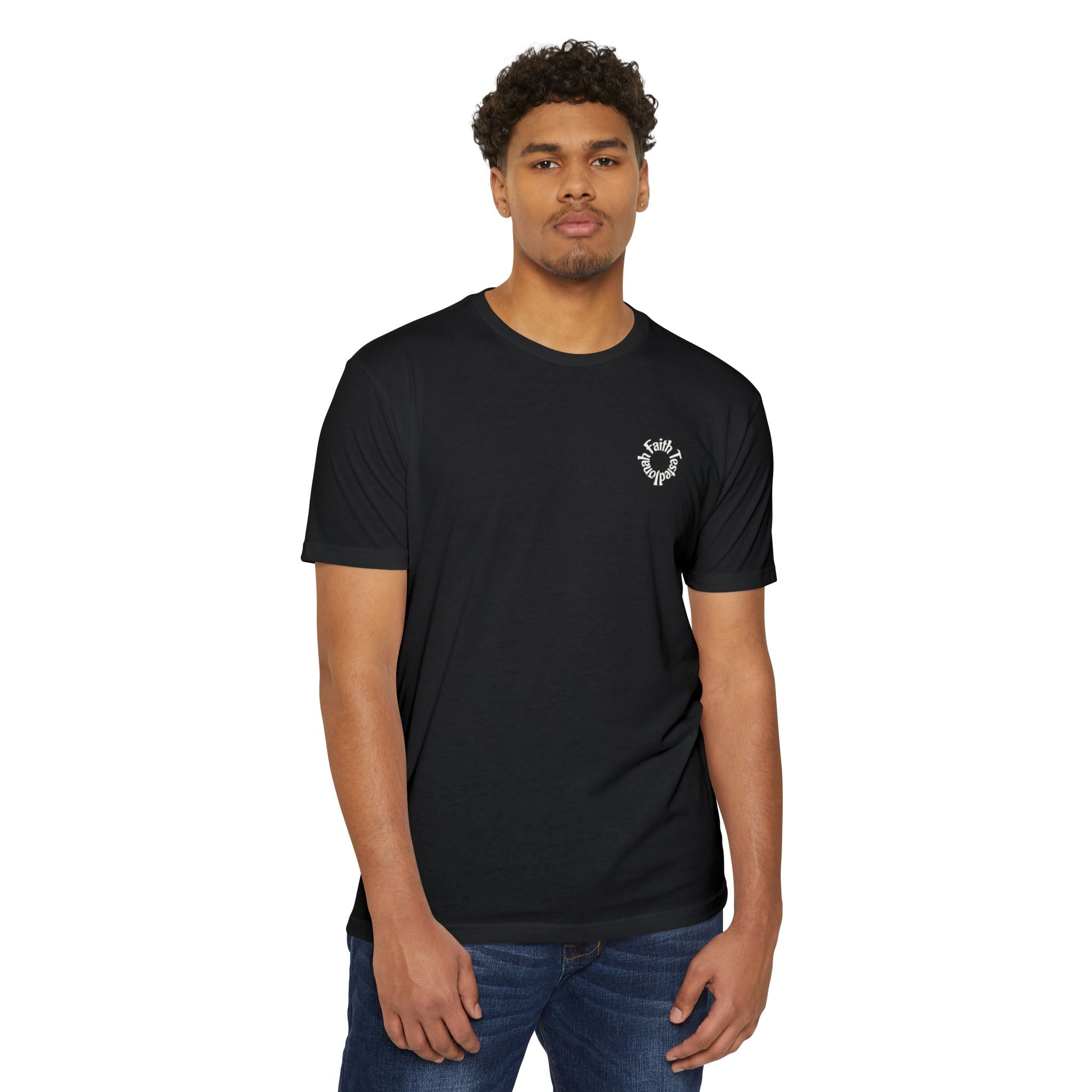 Jonah – Back Print T-Shirt | Atmospheric Deep Sea Graphic – Five-Star Faith Series