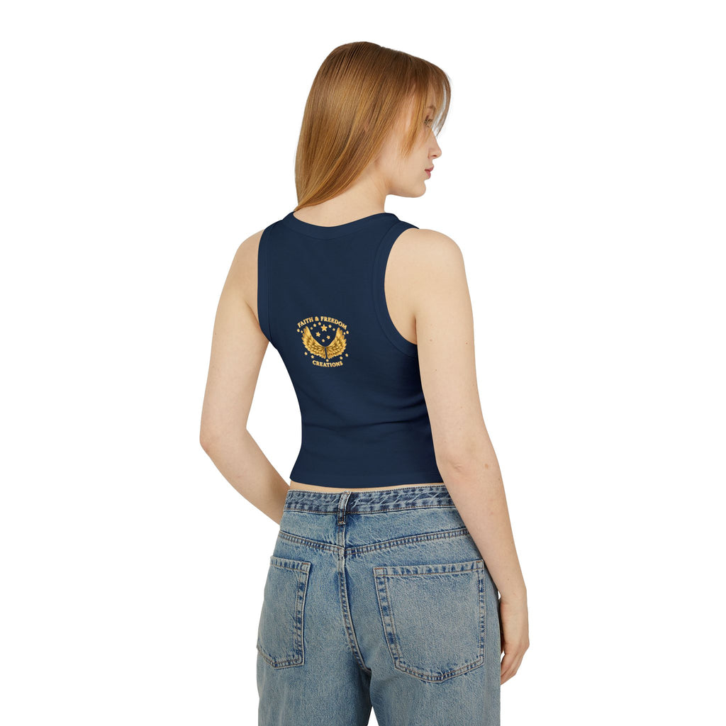 Peter – Racer Tank | “Loving Review by Jesus” 5-Star Graphic – Five-Star Faith Series
