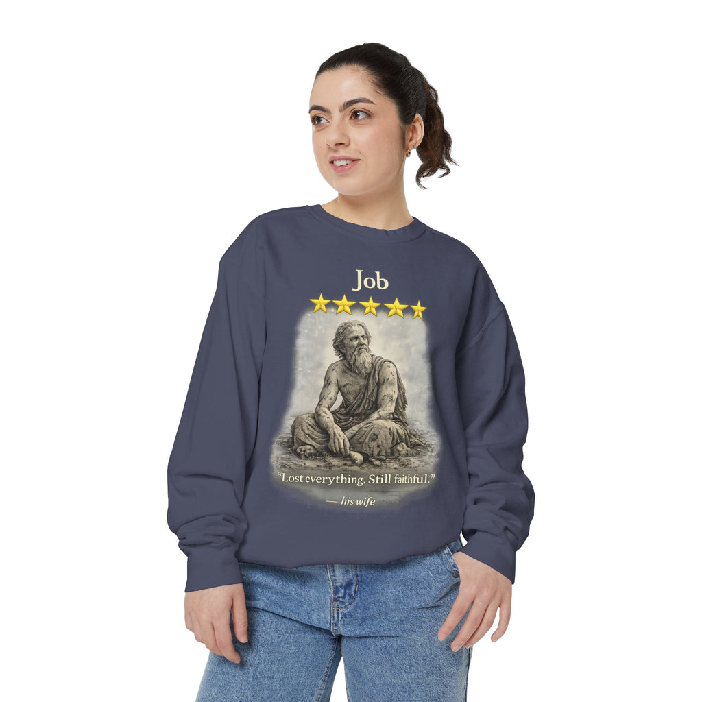 Faithful Through It All Sweatshirt — "I Lost Everything, Still Faithful" Christian Pullover-⭐ Five-Star Faith Series⭐