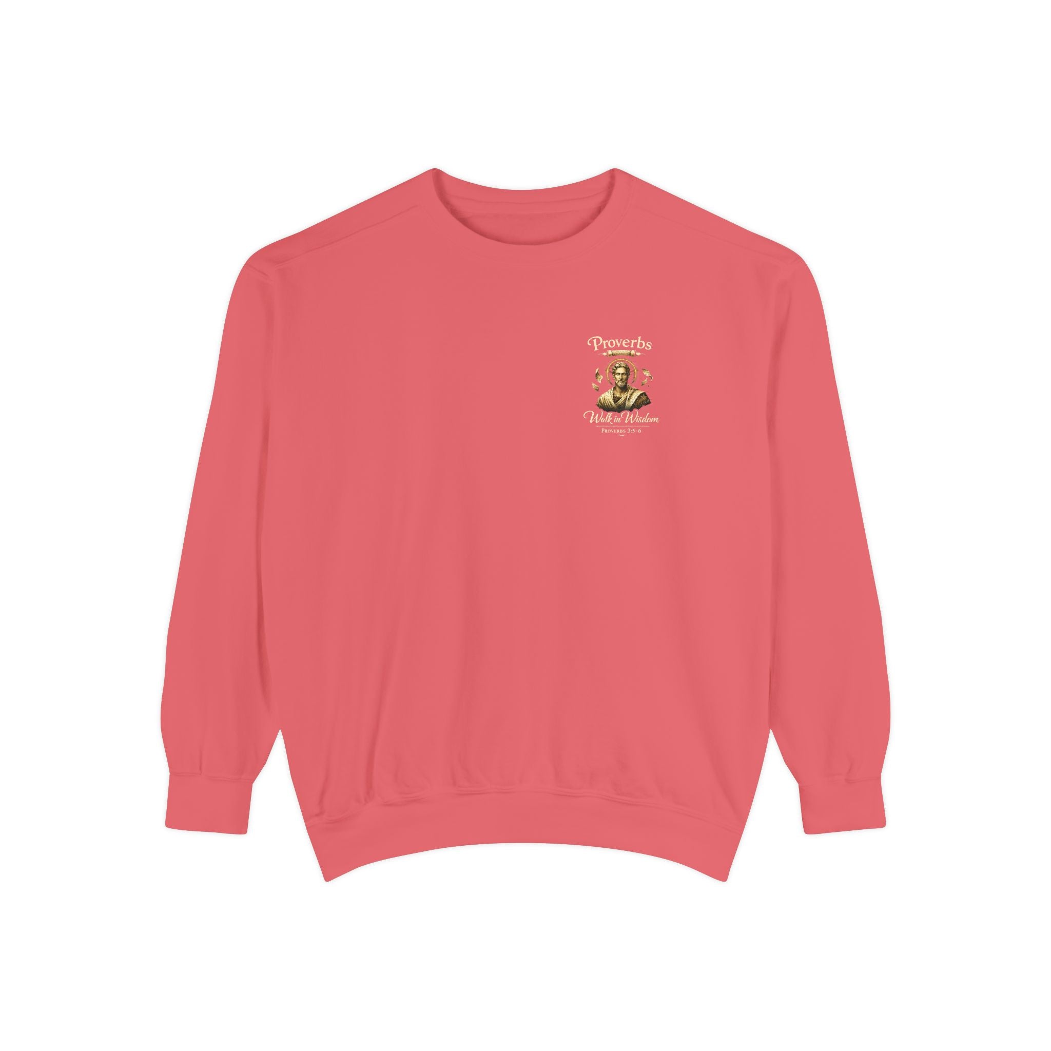 Proverbs Scripture Sweatshirt | Biblical Quote Christian Pullover | Inspirational Faith Crewneck