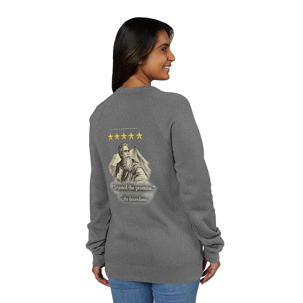 Abraham— "I trusted the promise" Graphic Crewneck Sweatshirt