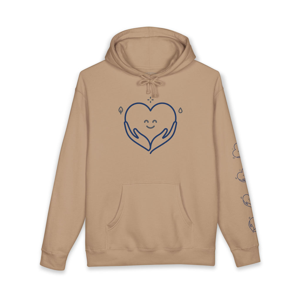Kindness Changes Everything Hoodie – Heart Hands Graphic Inspirational Pullover
