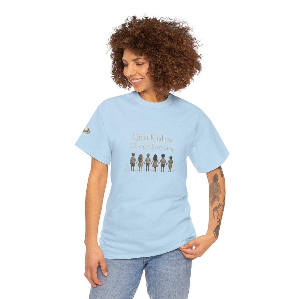 Kindness Graphic Tee – “Quiet Kindness Changes Everything” Inspirational T-Shirt