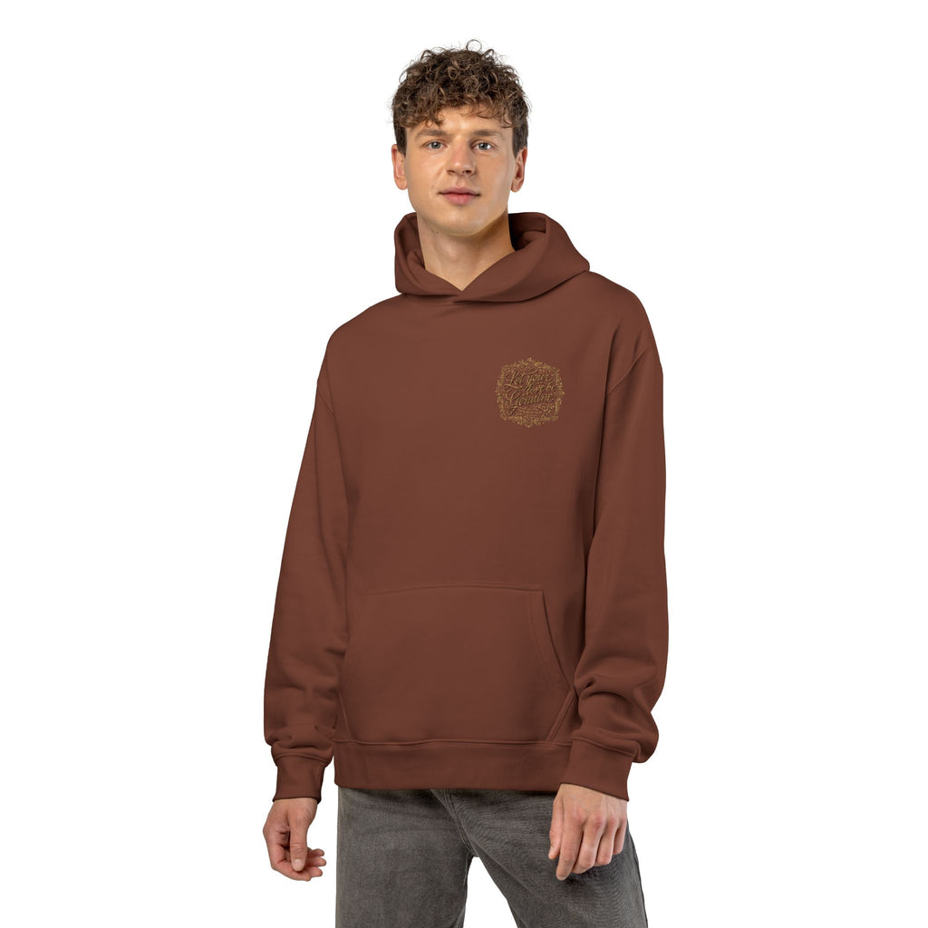 “Let Your Love Be Genuine” Hoodie – Romans 12:9 Christian Pullover | Faith & Freedom Creations