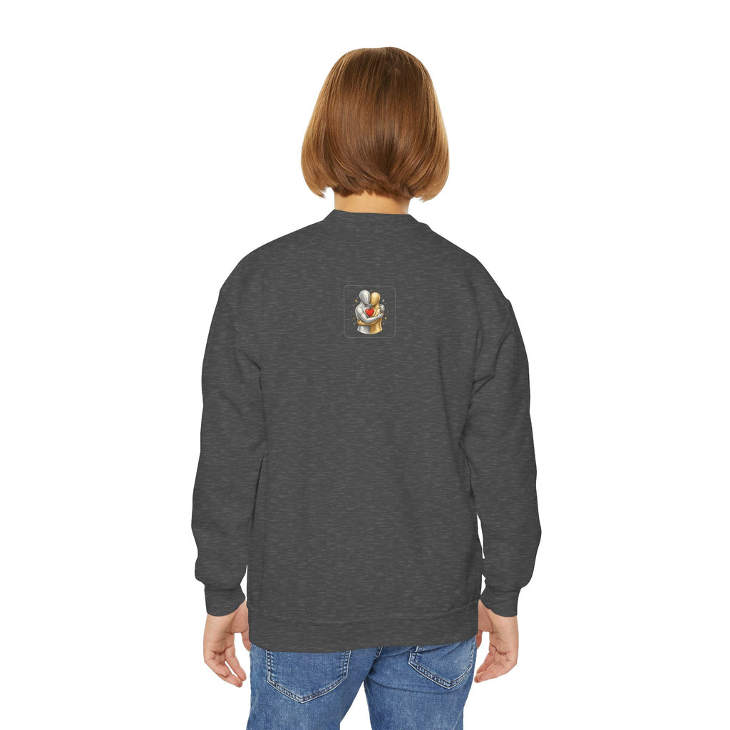 Kindness Changes Everything Youth Crewneck Sweatshirt – Inspirational Kids Pullove