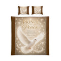 Prince of Peace Cotton Bed Set — Dove & Scripture Decorative Bedding